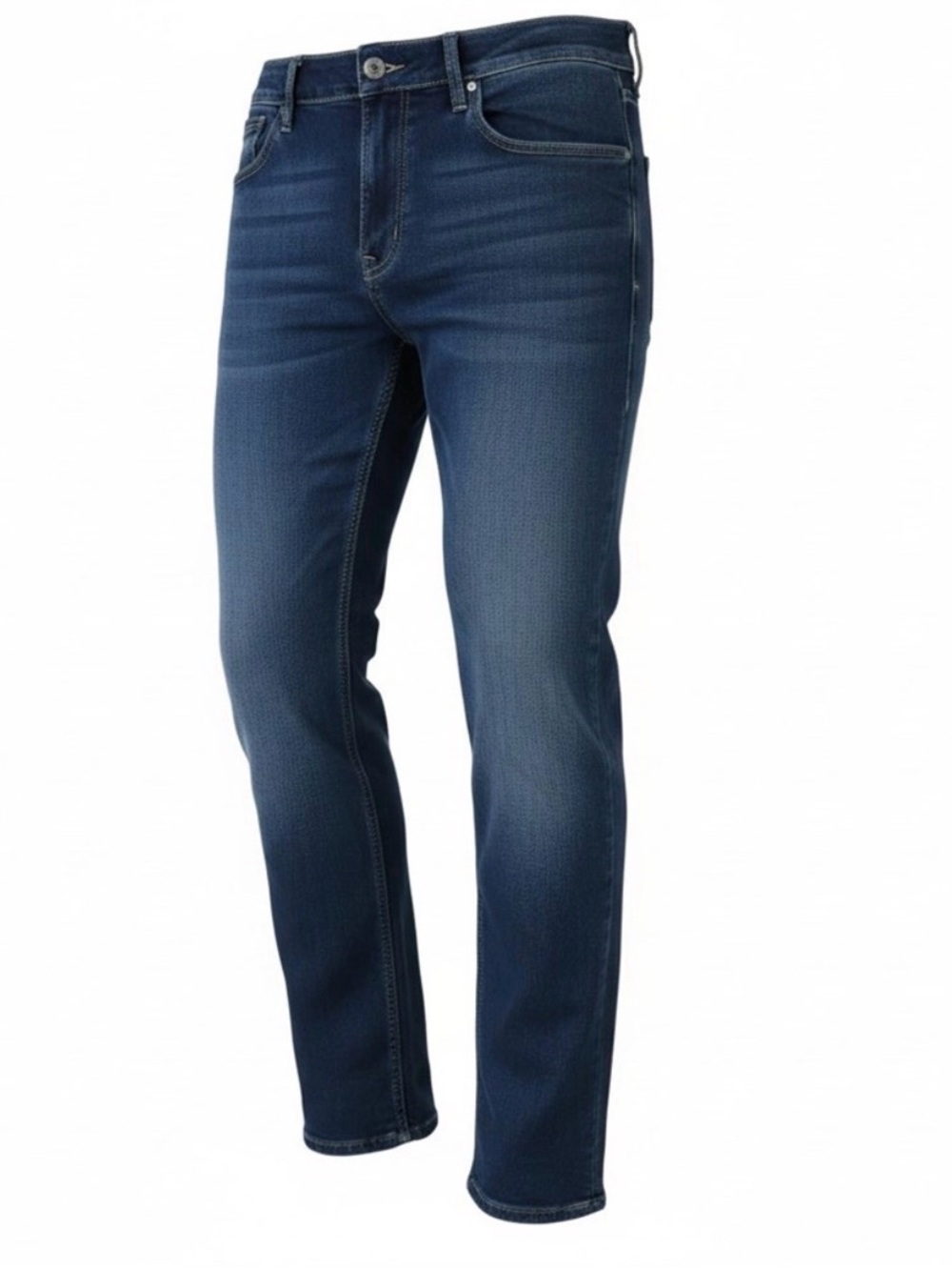 True Religion Ricky Relaxed Straight Jeans Mens 36x32 Medium Flake Dark Wash NWT